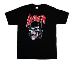 SLAYER - Skull Helmet - T SHIRT S-M-L-XL-2XL Brand New T Shirt 3XL