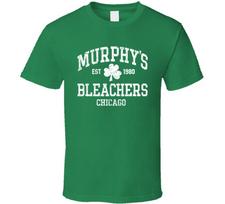 Murphy's Bleachers Čikaga Retro Logotipas Ozark TV Laida Gerbėjo Marškinėliai L