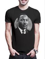 MLK Moon Herren T-Shirt Martin African Luther American King Leader Dr. Jr. XL