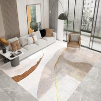 Nordic Living Room Carpet Bedroom Bedside Carpet Fully Covered Coffee Table Floor Mat 100 * 160cm