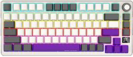 LORGAR KBP7075W, Bevielė 75% Mechaninė Žaidimų Klaviatūra Pro, Bežs, EN išdėstymas, LORGAR KBP7075W, Wireless 75% Mechanical Gaming Keyboard Pro, Beige, EN layout LRG-KBP7075W-RT-US