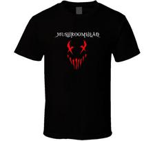 Nauji Mushroomhead Grybo Galvos Logotipo Juodi Marškinėliai 3XL