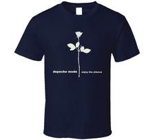Depeche Mode Mėgaukitės tyla Mėlyni marškinėliai M