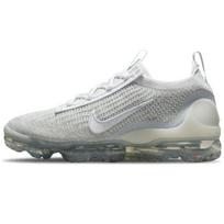 Nike Air VaporMax 2021 Fk Balti Pure Platinum Moteriški Bėgimo Bateliai DC4112-100 36.5
