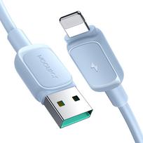 Joyroom USB - Lightning duomenų kabelis, 2.4A, 480Mb/s, 1.2m mėlynas (S-AL012A14)