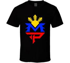Manny Pacquiao Saulės Pac-Man Bokso Marškinėliai M