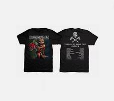 Iron Maiden Book of Souls T-shirt 2016 m. turui – Juodas oficialus grupės marškinėlis L