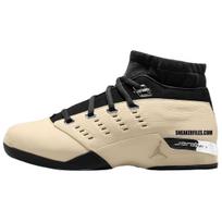 Infinite Archives x Air Jordan 17 Retro Low Beach Unisex Bėgimo bateliai Smėlio spalvos Metalinis-Sidabrinis Juodas IH0177-200 40.5