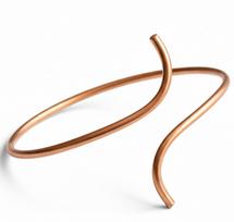Gryno vario atviro tipo apyrankė, minimalistinė paprasta kasdieninė apyrankė moterims Adjustable varis