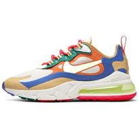 Nike Air Max 270 React „Multi Color Tan“ moteriški sportbačiai, laisvalaikio batai, CQ4805-071 36