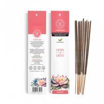 Natūralūs indiški lotoso kvapo smilkalai (10 vnt.) – YOUR CANDLE
