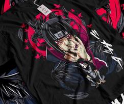 Itachi Uchiha Marškinėliai Naruto Rasengan Jiraiya Anime Manga Stiliaus Marškinėliai Visų Dydžių M