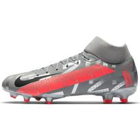 Nike Mercurial Superfly 7 Academy Mg Metalinės pilkos ir raudonos spalvos sportbačiai AT7946-906 44