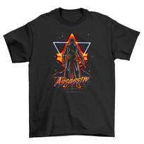 Retro Assassin Tee: Slice of Nostalgia! 100% Cotton Funny t-shirt, Unisex Design XL