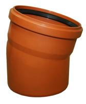Alkūnė PVC 160mm 15°