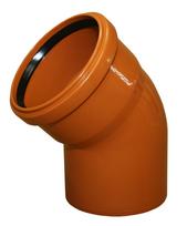 Alkūnė PVC 110X45 45 laipsnių kampas
