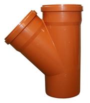 Trejgabalis PVC 160mm Brūna