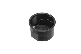 Montavimo dėžutė betonui H-40 D60mm Juoda
