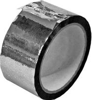 Lipni juosta PP metallic Sidabrinė 48mm x 50m