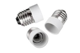 Adapteris E27 į E14 Balta