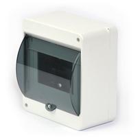 Elektros skirstymo dėžutė S-5 Skaidrus dangtis, 5 moduliai, IP30
