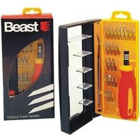 Atsuktuvas su antgaliais BEAST Mini 20 dalių