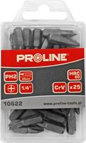 Antgaliai Proline PH2 1/4" 25mm - 25 vnt.