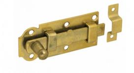 Durų fiksatorius W 120x45 mm žalvario