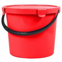 Kibiras su dangčiu Raudonas 5L