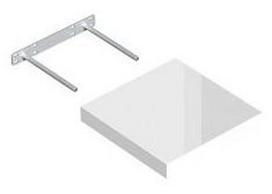 Lentyna FS 235x235 Balta blizgi