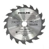Pjūklo diskas Proline D160x20/16mm 18 dantų Karbido