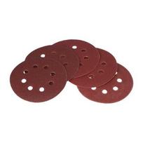 Šlifavimo diskas VELKRO 125mm 100 grūdėtumo 5 vnt.