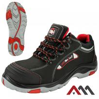 Darbo batai BPNRED S3 SRC su metaline apsauga 46 dydis Juoda/Raudona