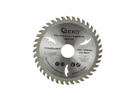 Pjūklo diskas GEKO D115x22mm 40 dantukų