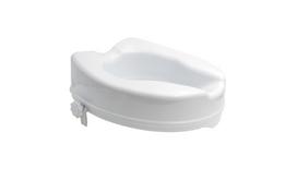 Tualeto sėdynė su paaukštinimu 10cm, Balta
