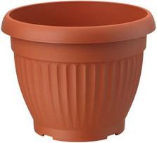 Gėlių vazonas Dona 20 Plastikinis rudas