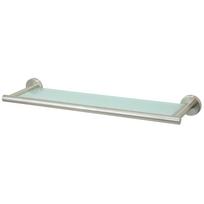 Lentyna Edelstahl Sieninė 54cm Stiklinė Pilka