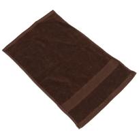 Dvielis 30x50cm brūns 100% medvilnė
