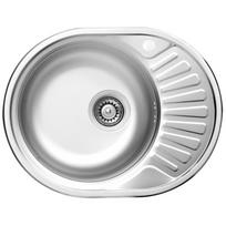 Virtuvės kriauklė AB 570x450x0.8mm Nerūdijančio plieno