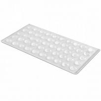 Baldų padukai Skaidrūs 10x3 mm (100 vnt.)