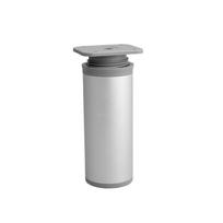Baldų koja Reguliuojama 60mm Plastikinė Pilka