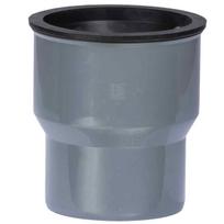 Kanalizacijos adapteris 110mm Polipropileno Pilkas