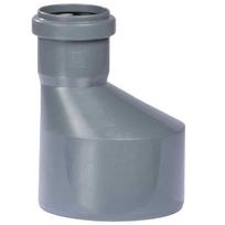 Kanalizacijos adapteris 110/50 mm Pilkas