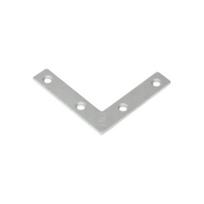Kampas plokščias NA05 50x50x10x2.0 mm cinkuotas