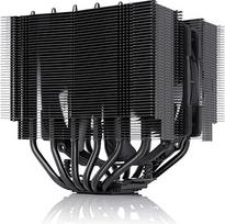 Noctua NH-D15S chromax.black, aukščiausios kokybės CPU aušintuvas su NF-A15 PWM 140 mm ventiliatoriumi (juodas)