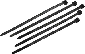 Tvirtinimo dirželis - užtraukėjas Black 200mm