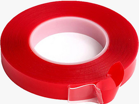 Dvipusė lipni juostelė VHB Skaidi 10mm x 3m