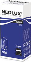 Lemputė NEOLUX W5W 24V W2,1X9,5D 5XFS10