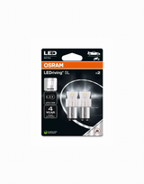 Lemputė OSRAM P21/5W 12V 1,7W BAY15D BALTA