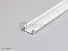 LED juostos profilis BEGTIN12 J/S, baltas, 2m